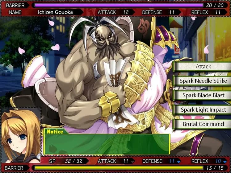 Beat Blades Haruka screenshot screenshot 7