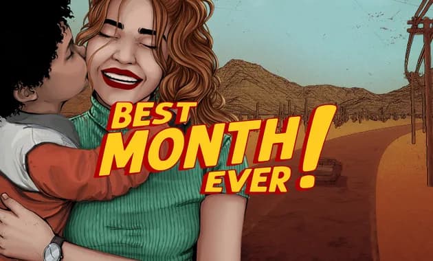 best month ever! vertical card thumbnail