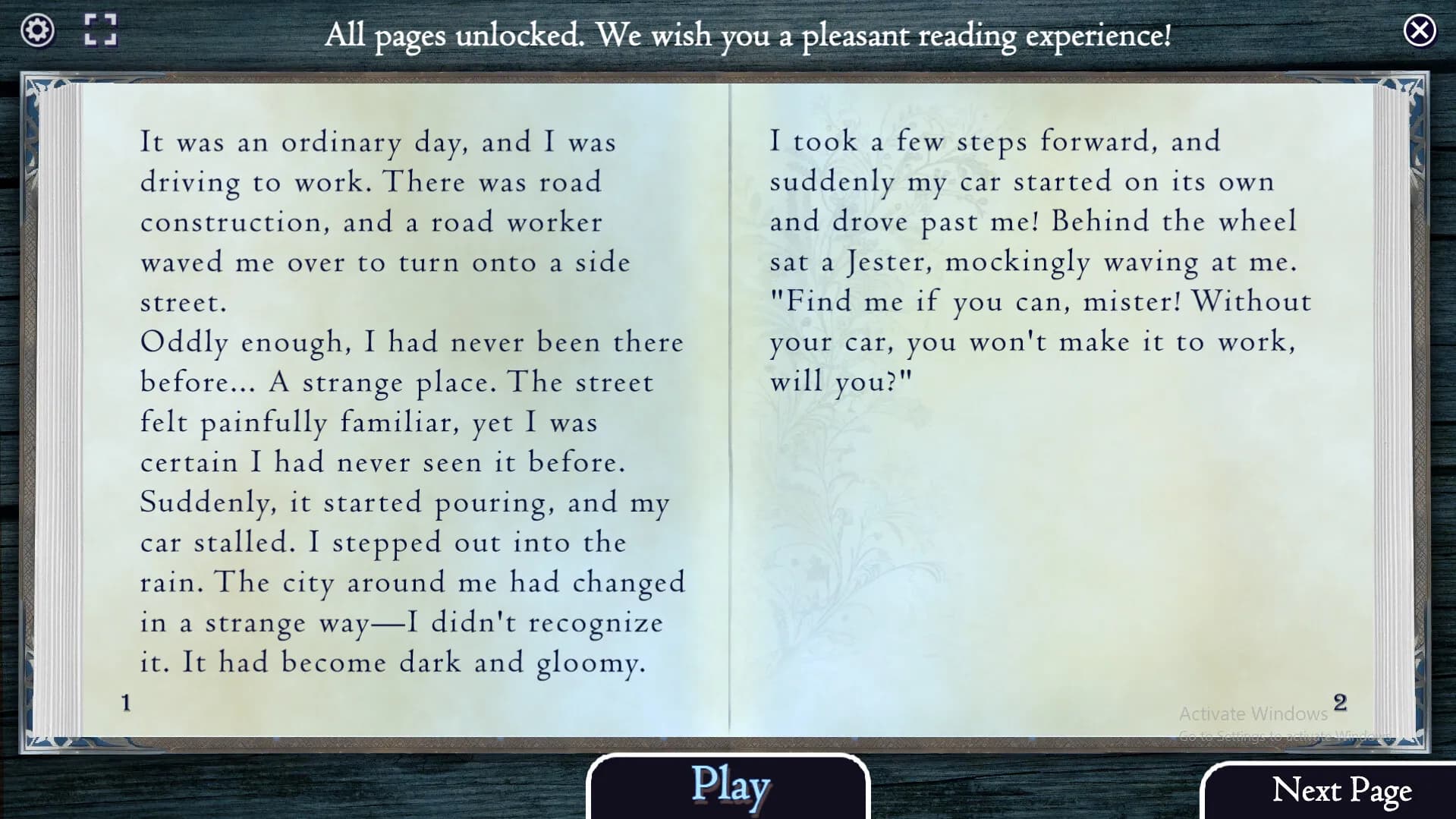 Beyond Stories: Jester screenshot screenshot 2