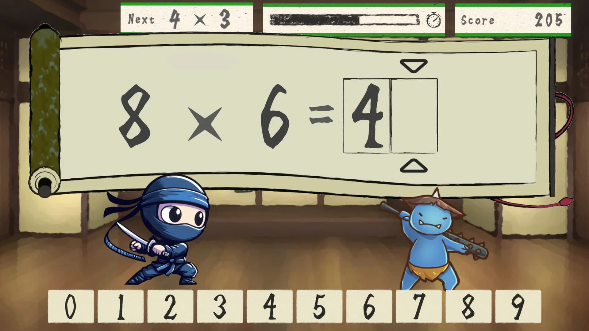 Blitz Times Tables screenshot screenshot 0