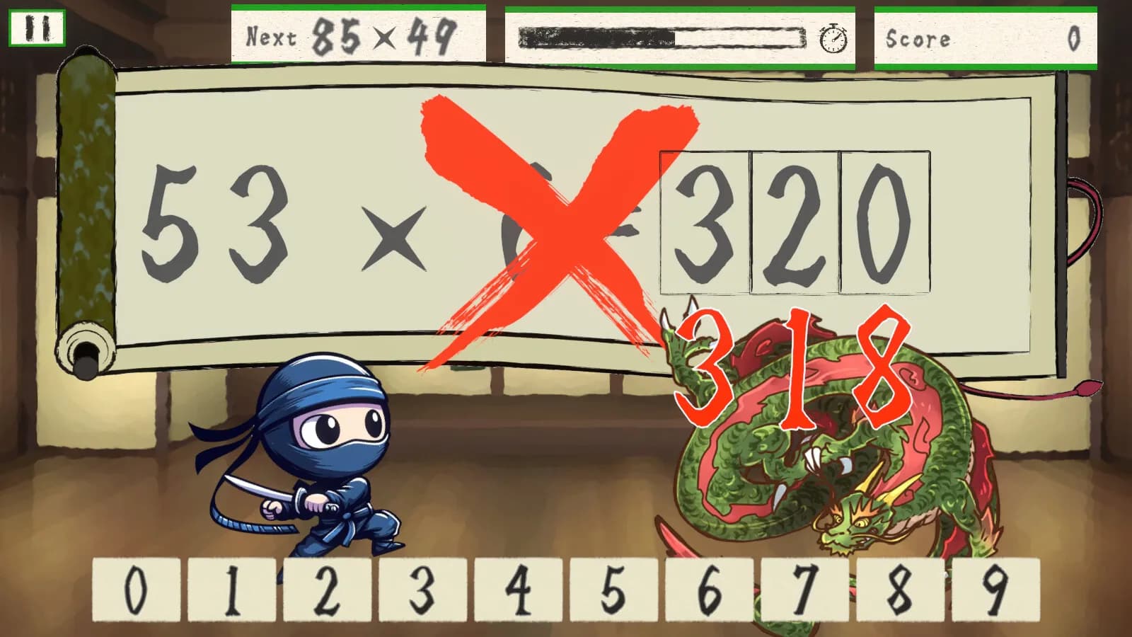 Blitz Times Tables screenshot screenshot 5