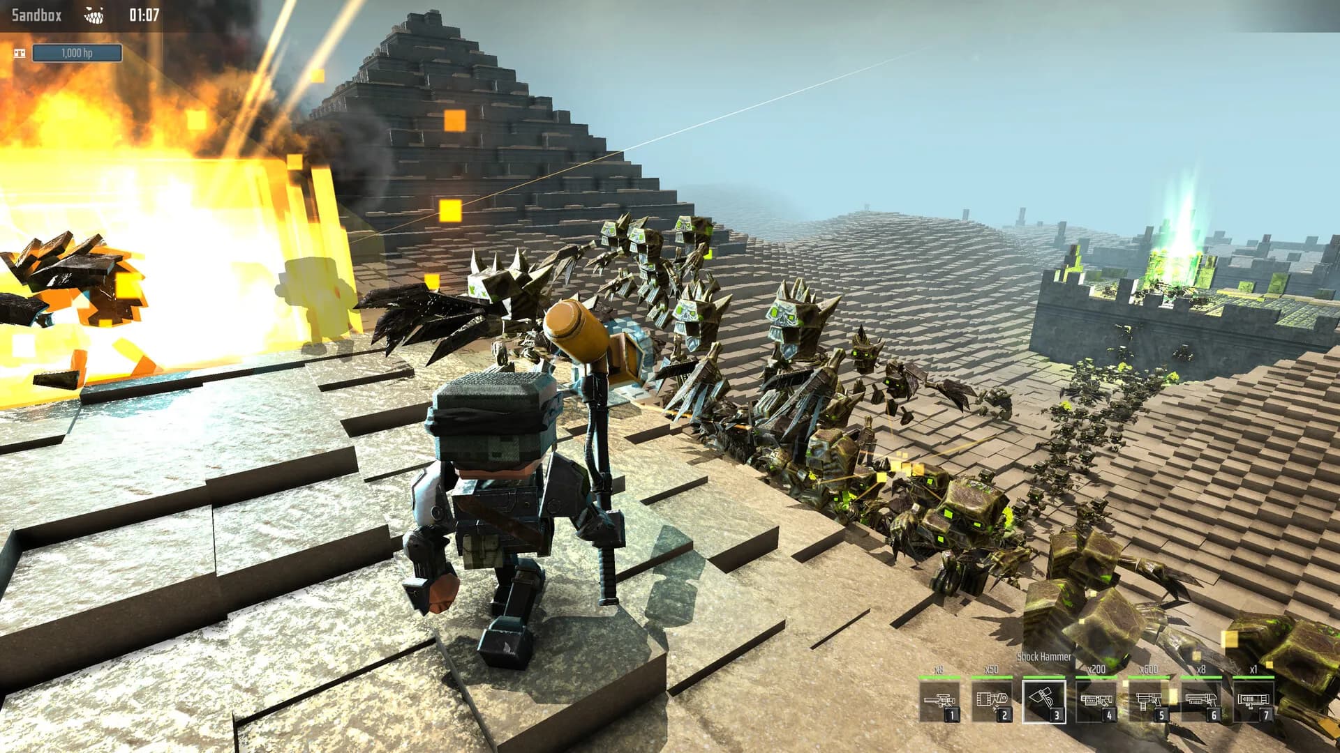 Block Fortress 2 screenshot screenshot 0