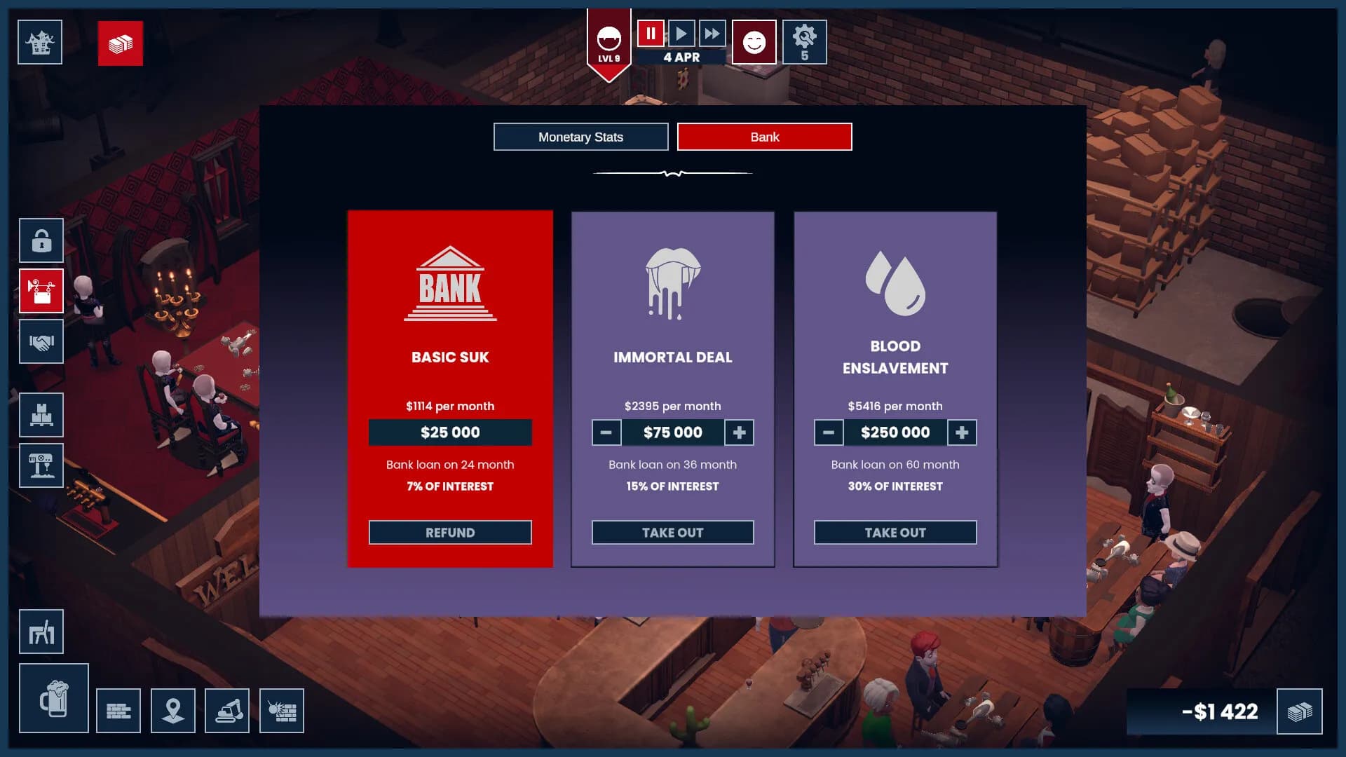 Blood Bar Tycoon screenshot screenshot 10
