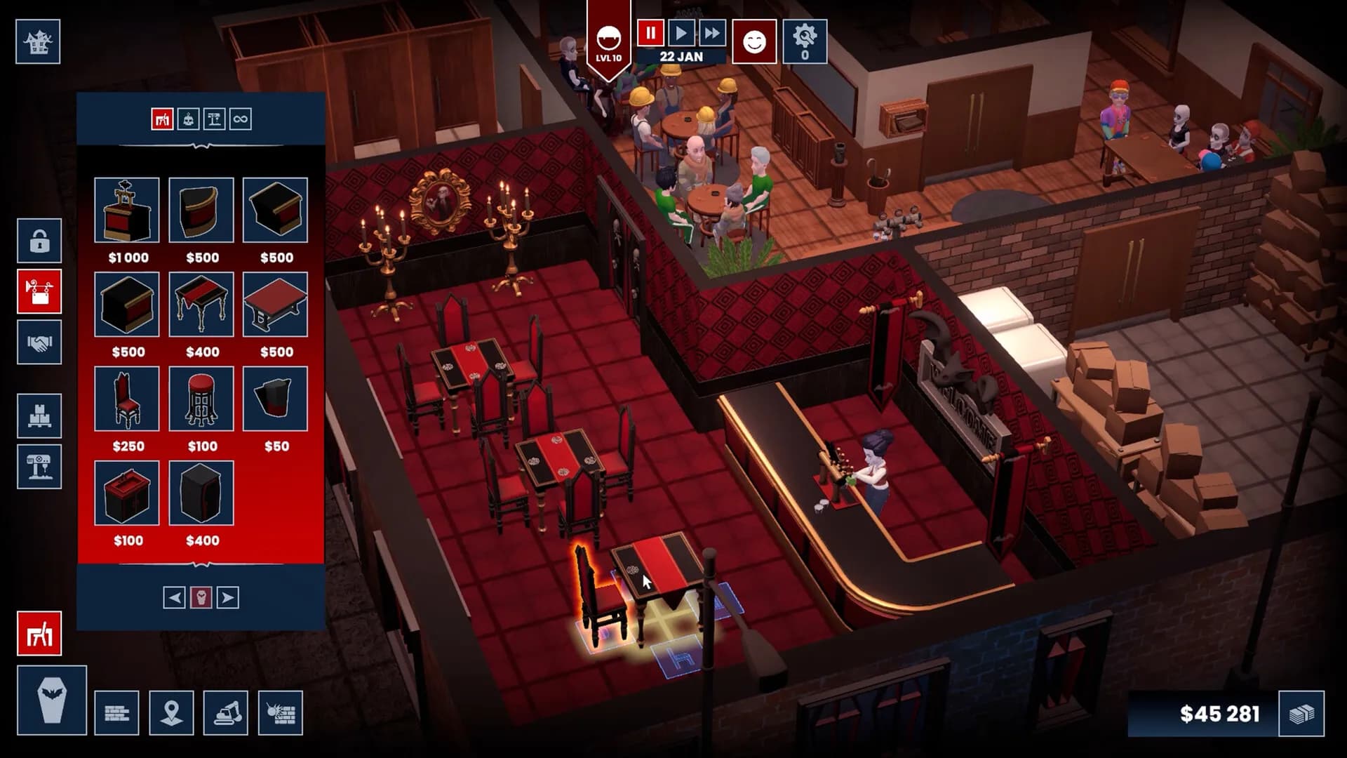 Blood Bar Tycoon screenshot screenshot 3