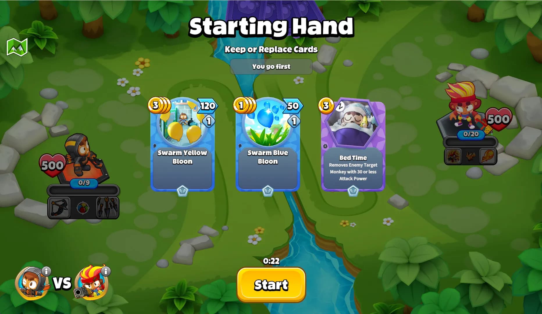 Bloons Card Storm screenshot screenshot 0