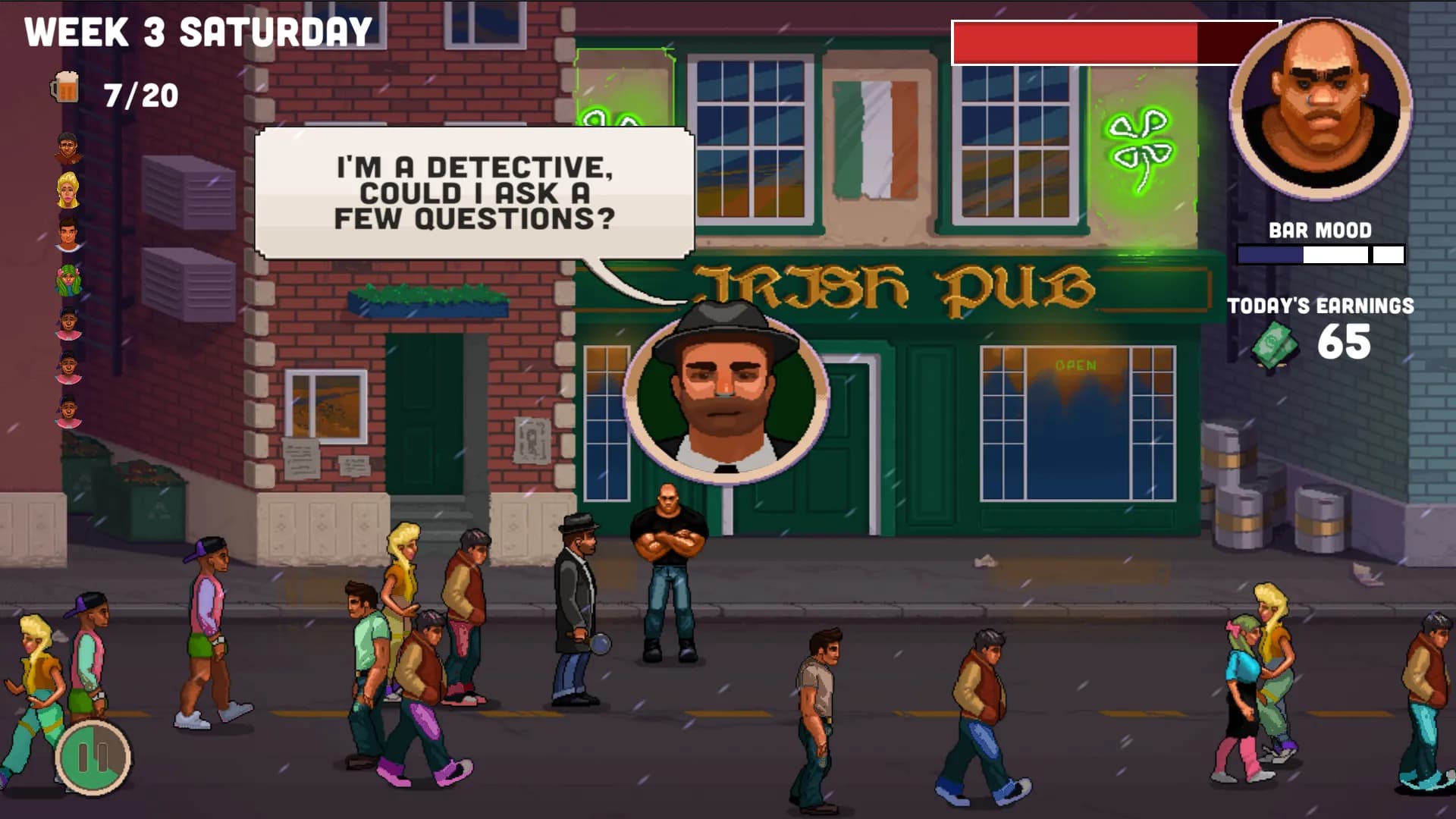 Bouncer Story screenshot screenshot 1