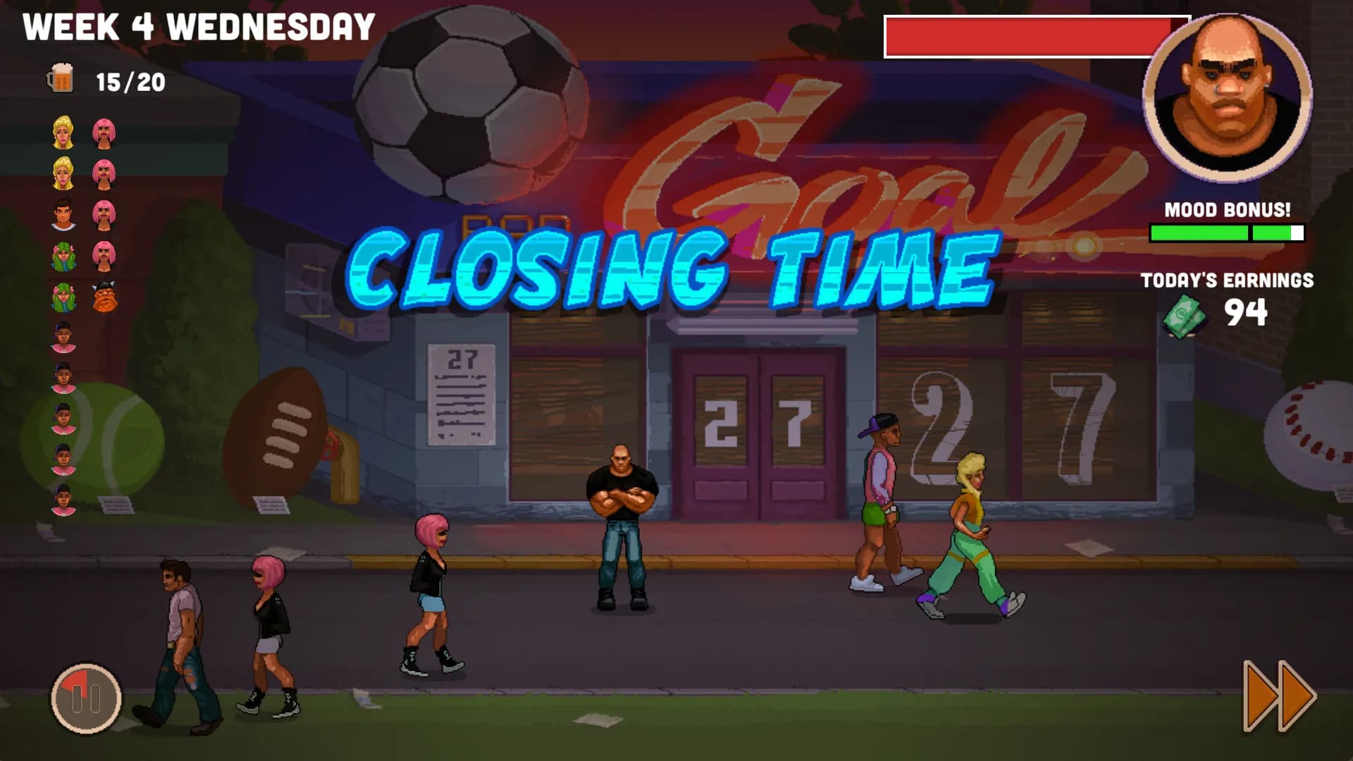 Bouncer Story screenshot screenshot 2