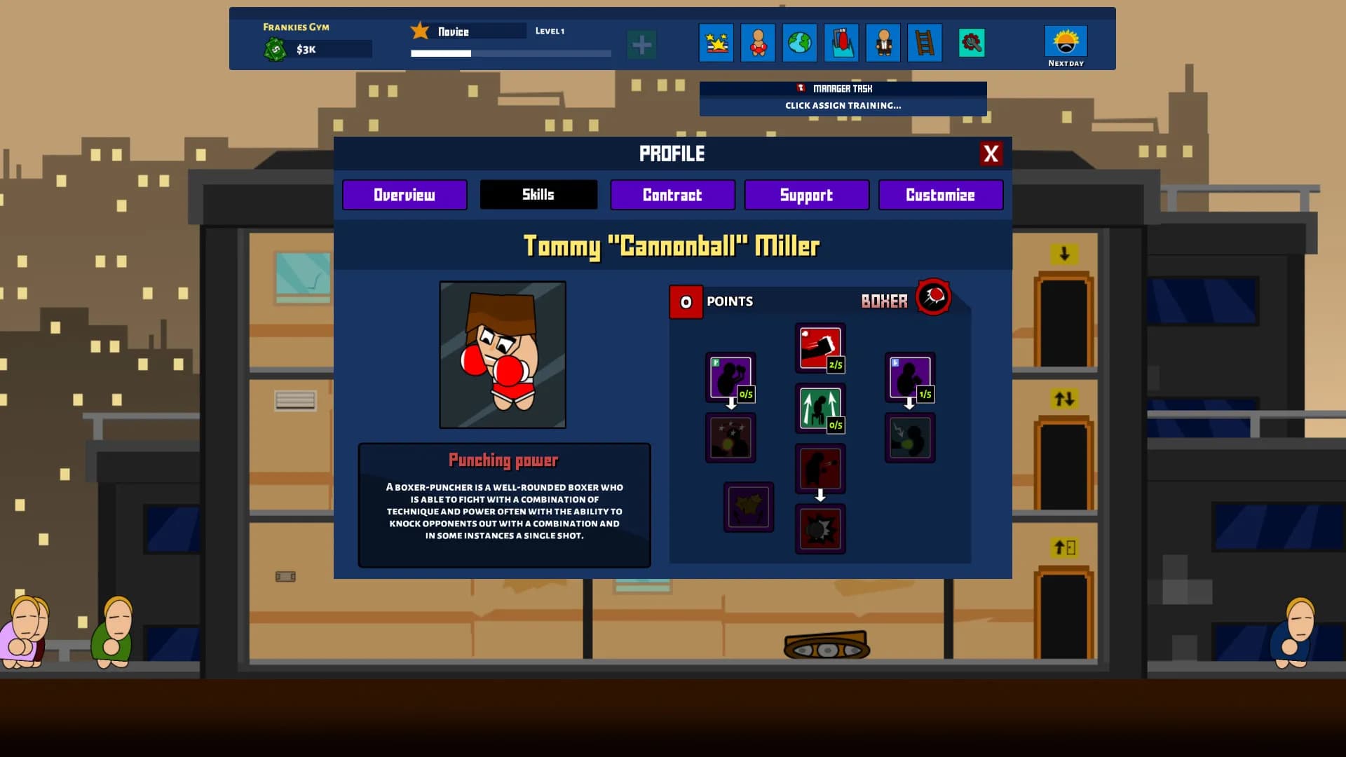 Boxing School screenshot screenshot 2