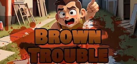 brown trouble vertical card thumbnail
