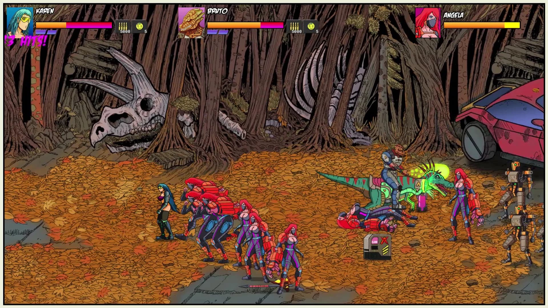 Brutal Dinosaur screenshot screenshot 1