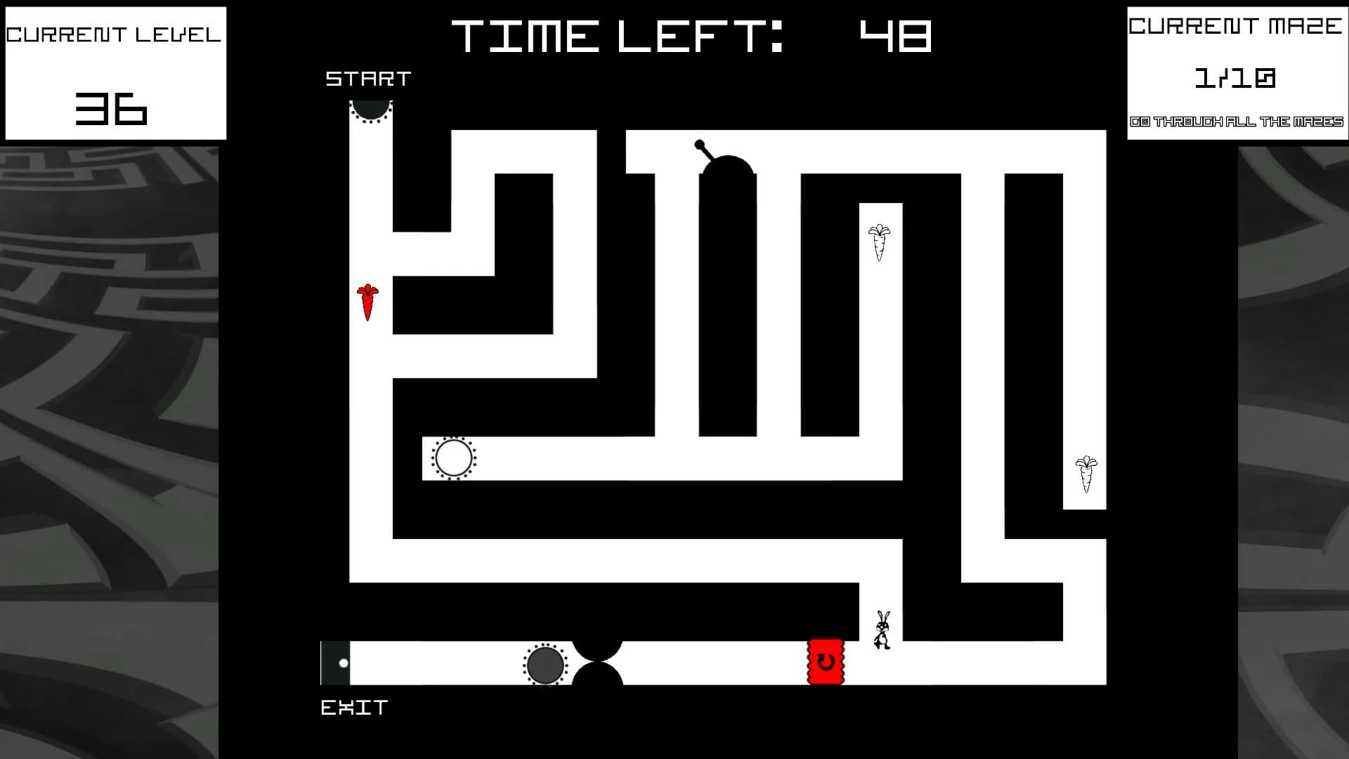 Bunny Mazes screenshot screenshot 2