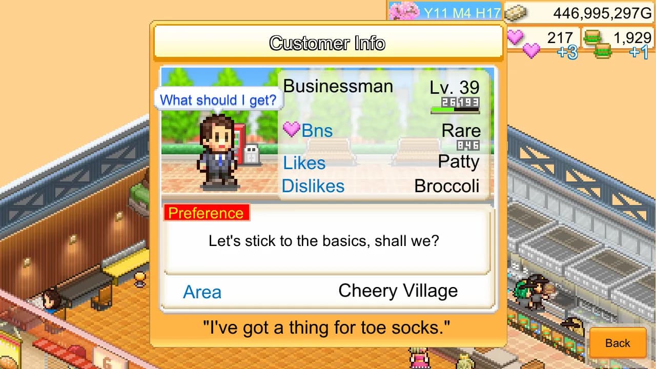Burger Bistro Story screenshot screenshot 3