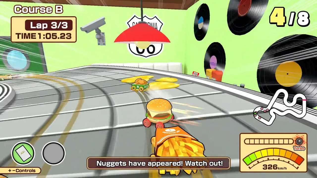 BURGER RACE screenshot screenshot 0