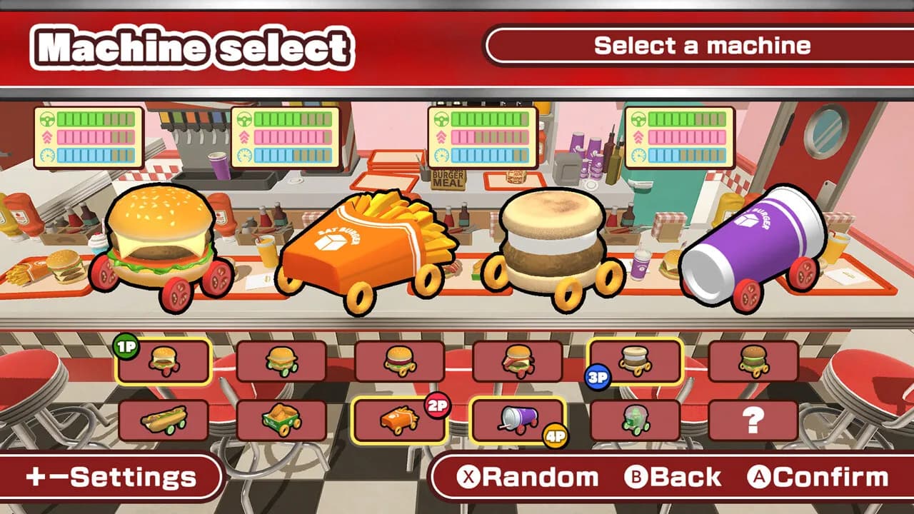 BURGER RACE screenshot screenshot 1