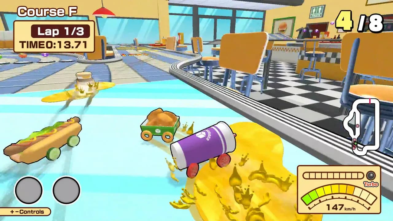 BURGER RACE screenshot screenshot 2