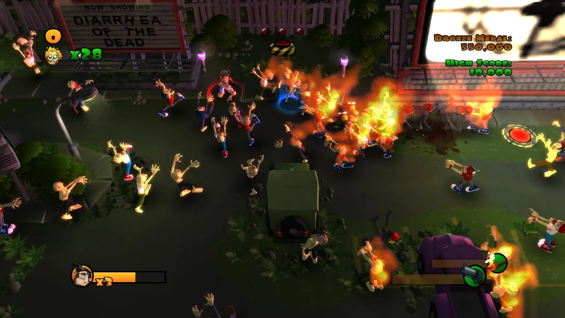 Burn Zombie Burn! screenshot screenshot 0