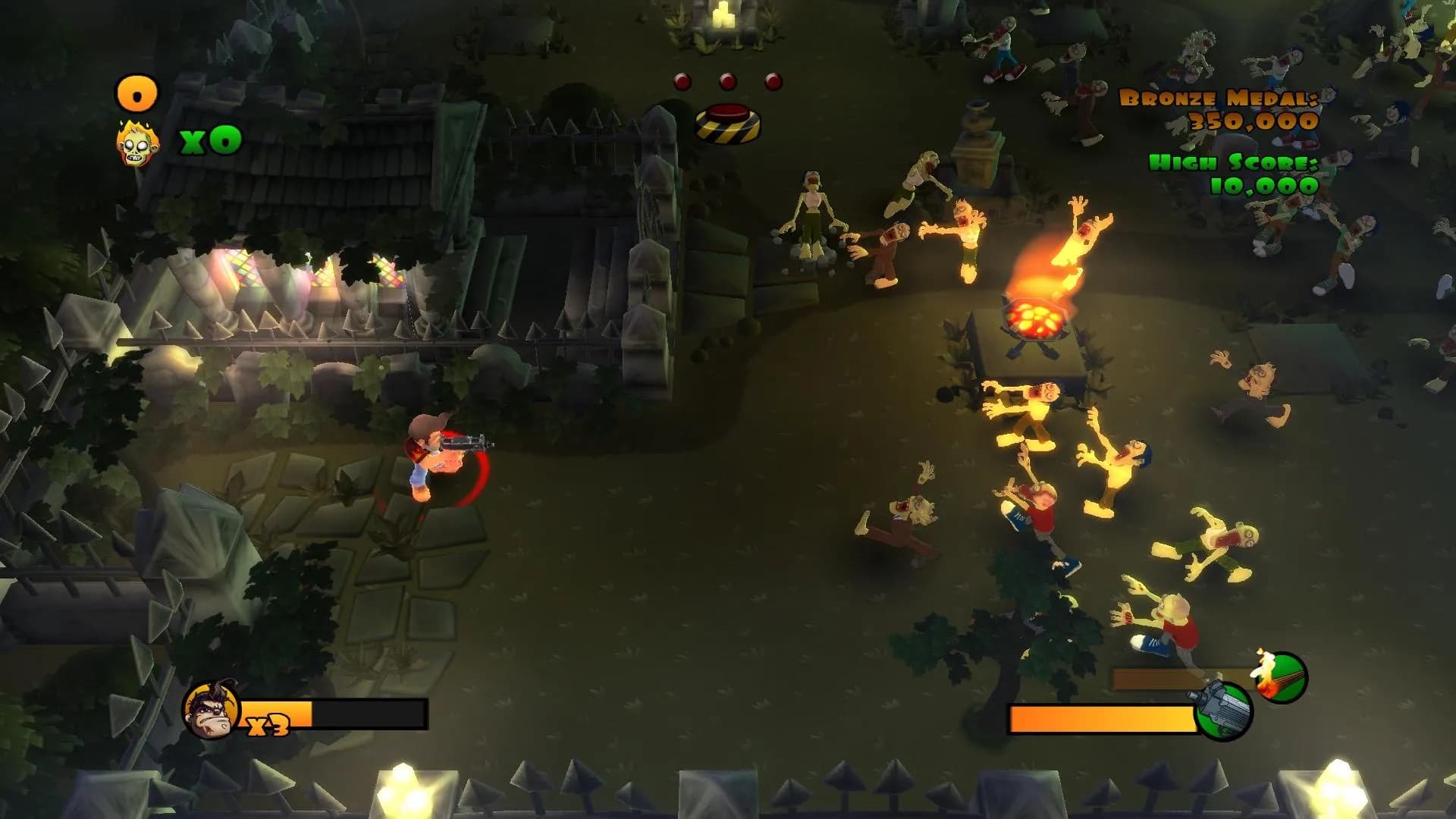 Burn Zombie Burn! screenshot screenshot 1