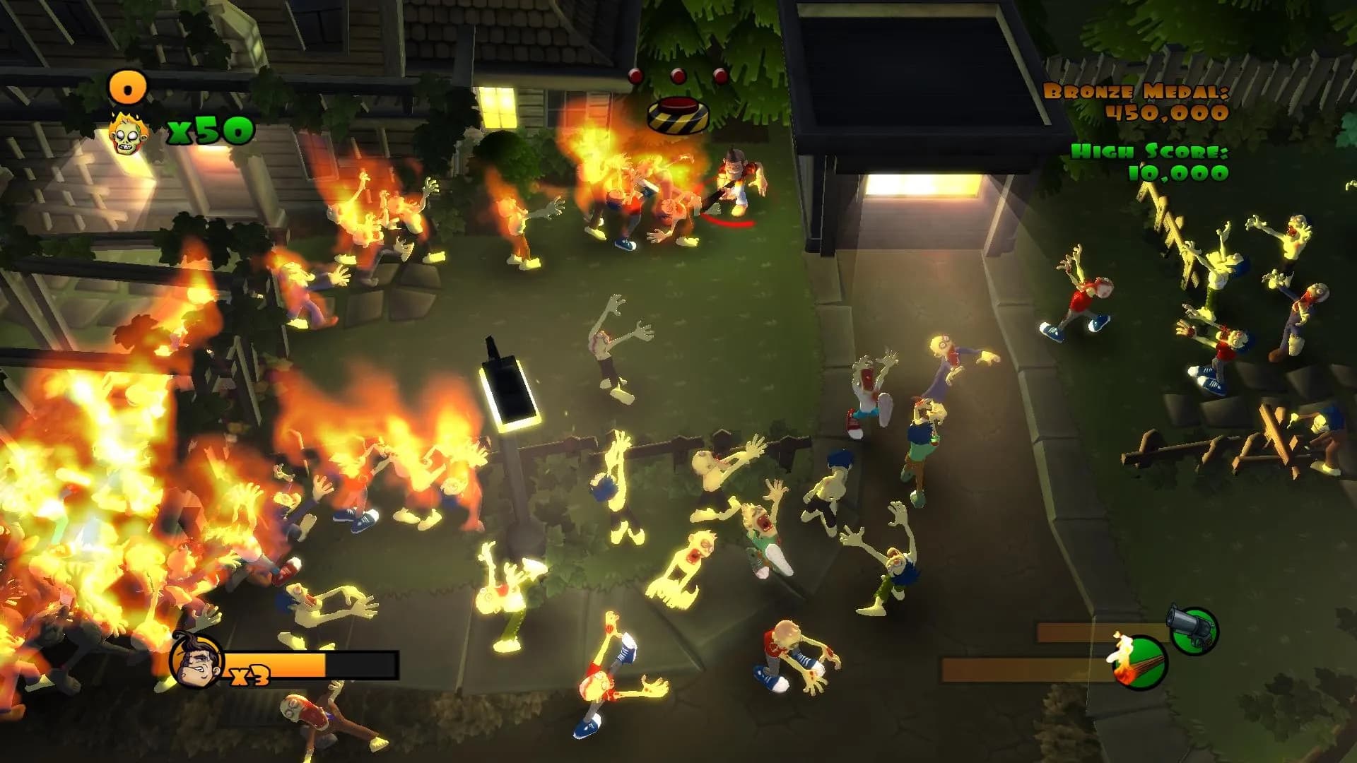 Burn Zombie Burn! screenshot screenshot 3
