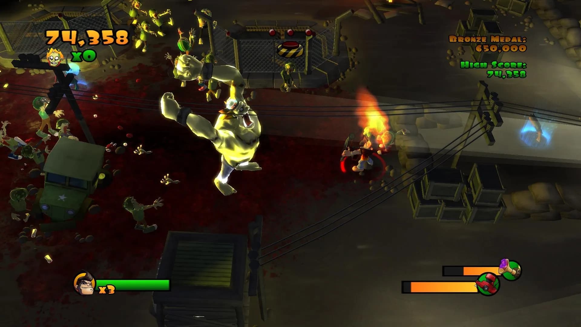 Burn Zombie Burn! screenshot screenshot 5