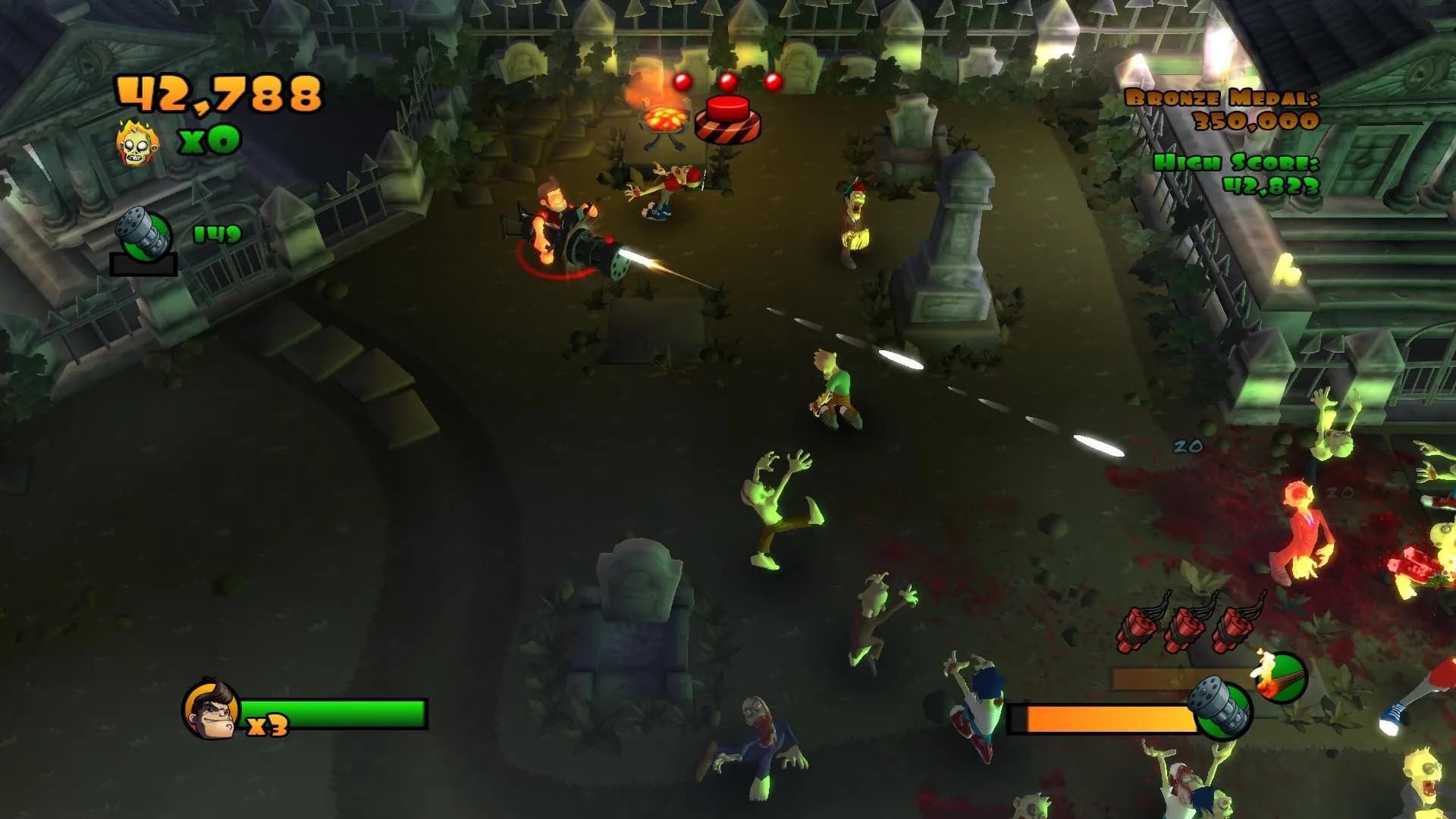 Burn Zombie Burn! screenshot screenshot 7