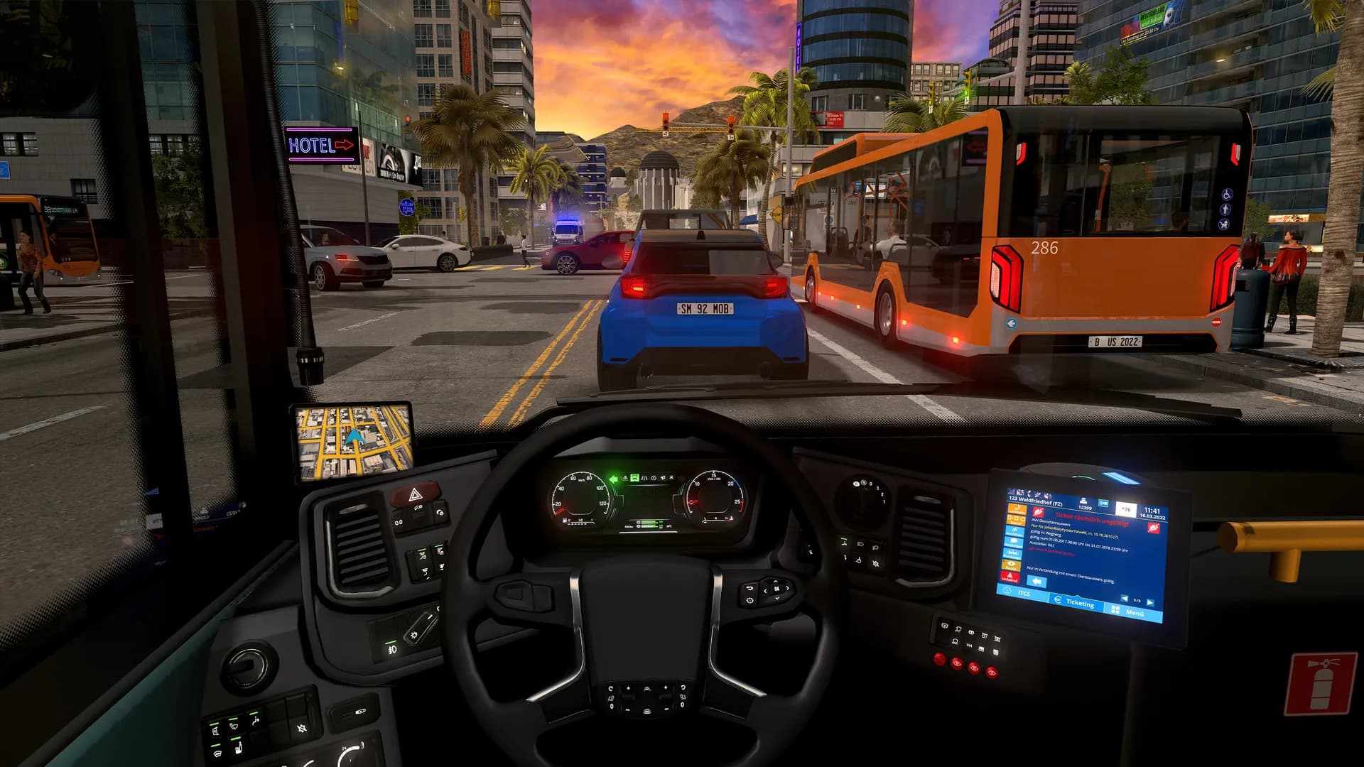 Bus Driving Sim 22 screenshot screenshot 2