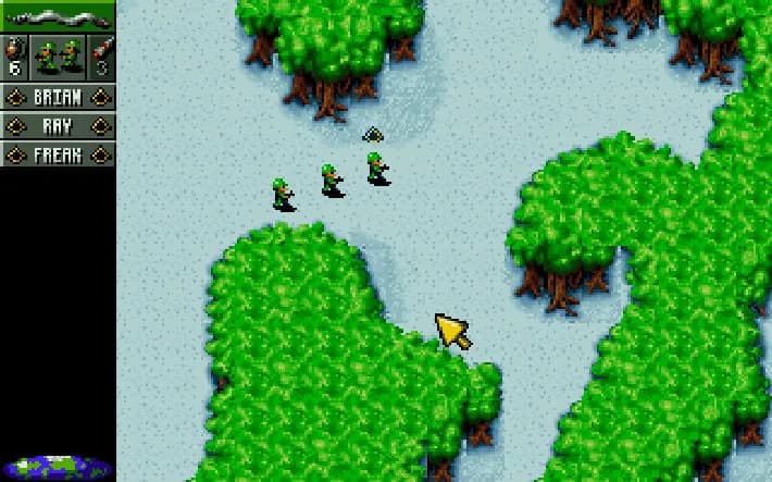 Cannon Fodder screenshot screenshot 2