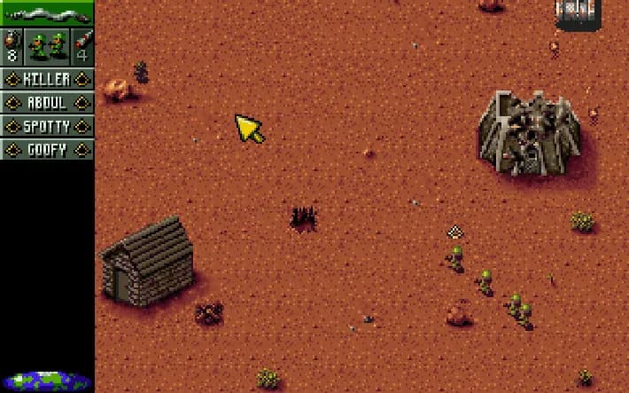 Cannon Fodder screenshot screenshot 3
