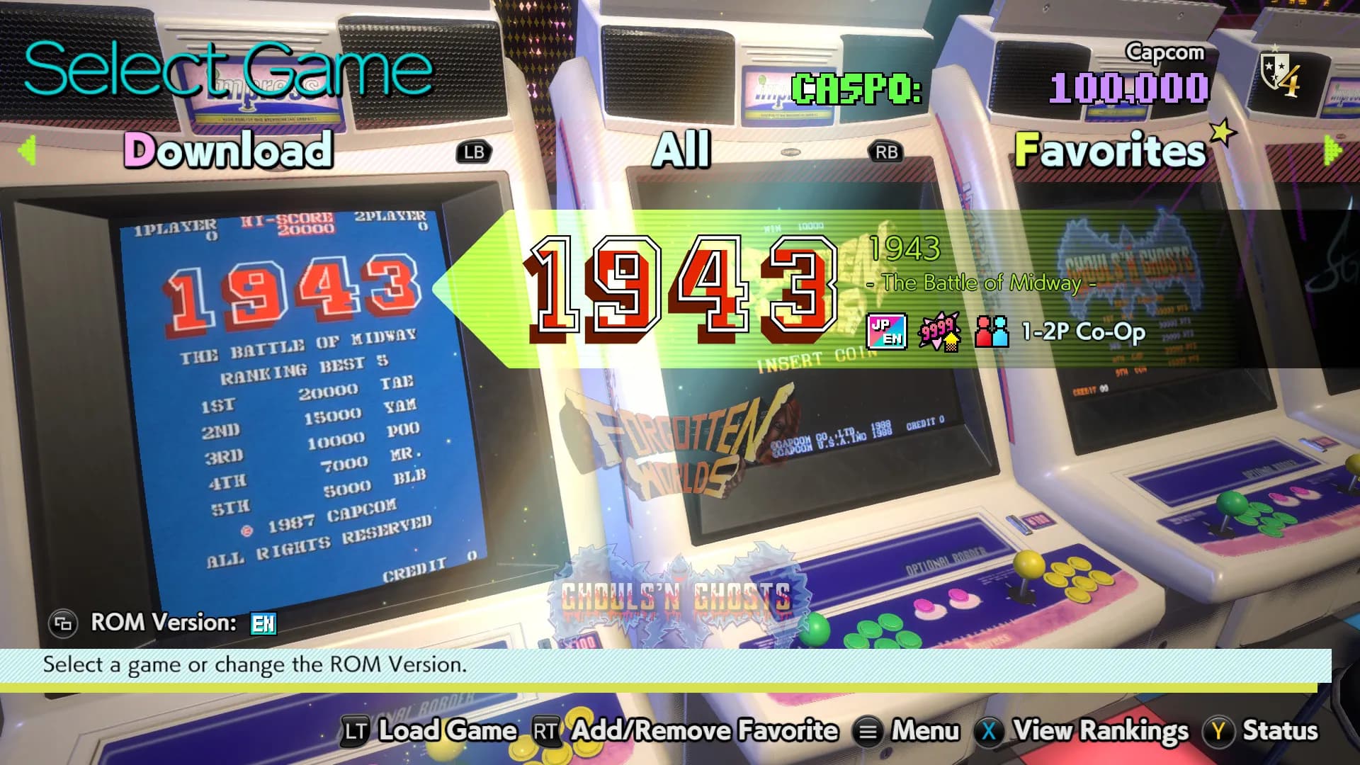 Capcom Arcade Stadium screenshot screenshot 0