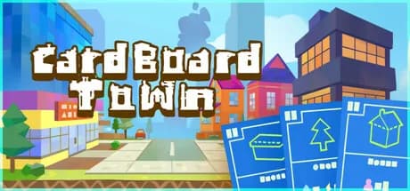 cardboard town vertical card thumbnail