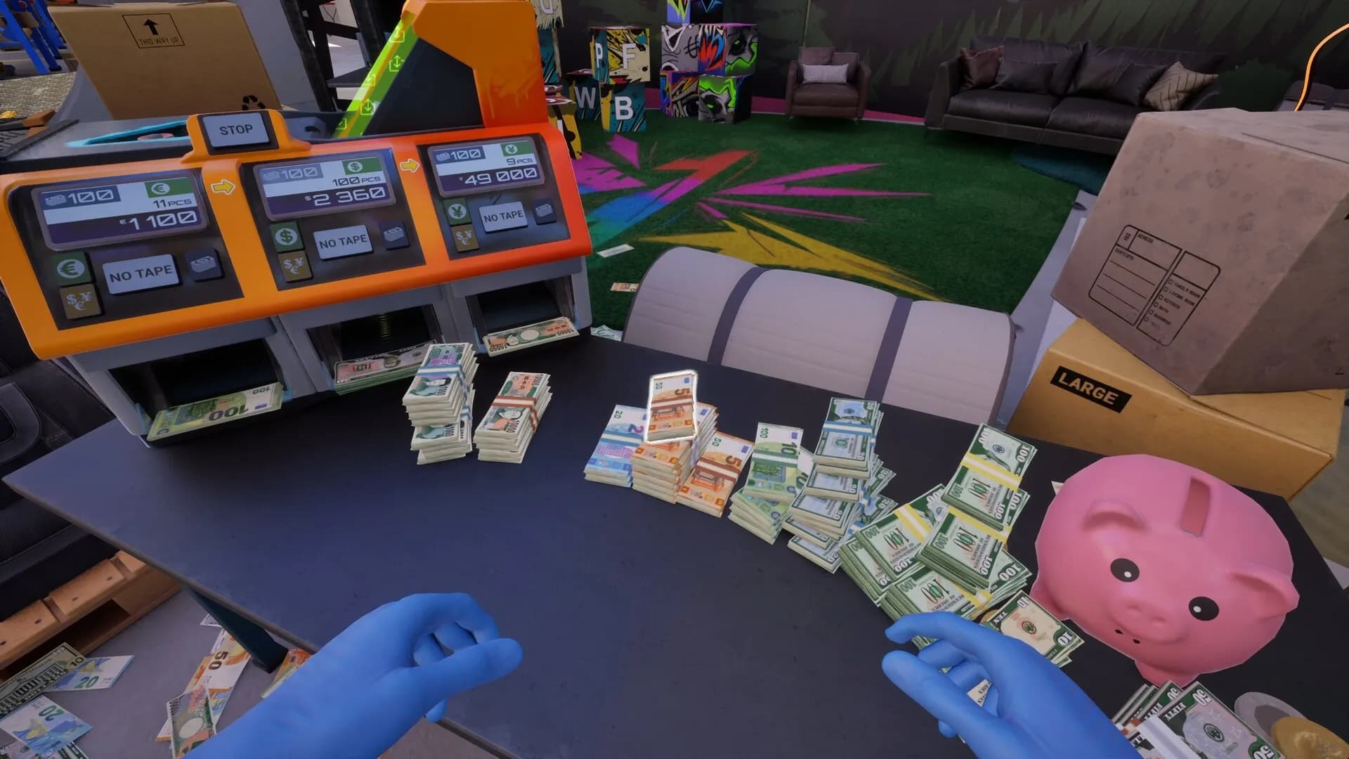 Cash Cleaner Simulator screenshot screenshot 1