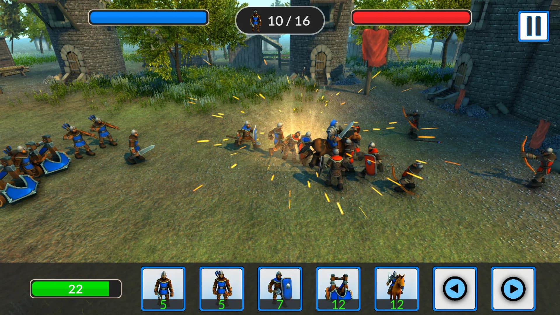 Castle Kingdom Wars screenshot screenshot 0