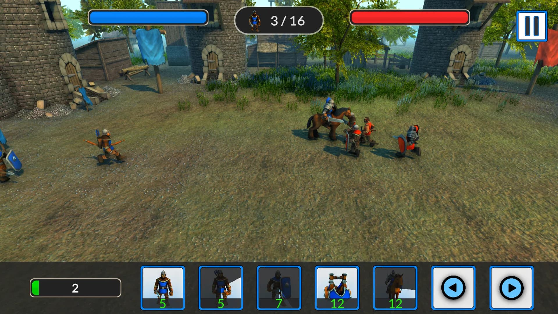 Castle Kingdom Wars screenshot screenshot 2