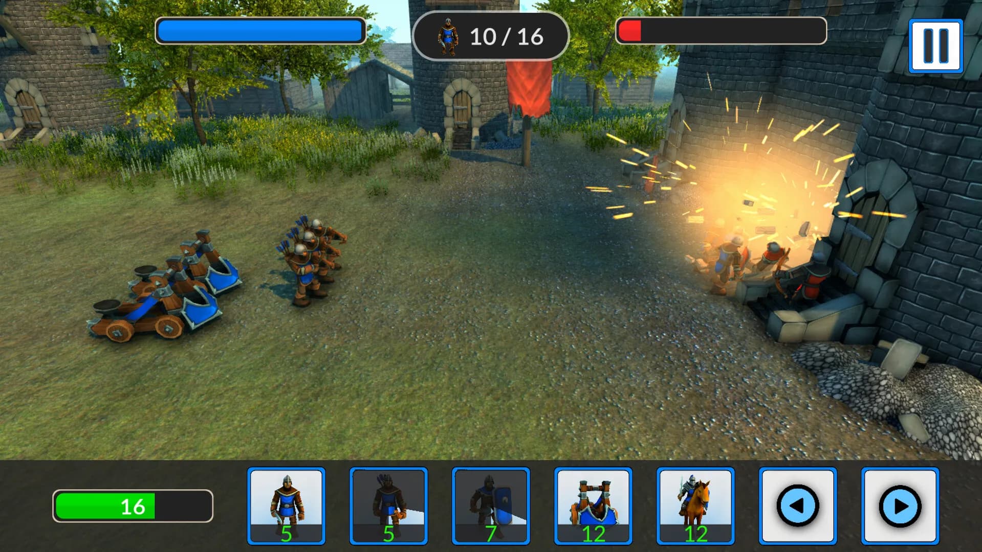 Castle Kingdom Wars screenshot screenshot 4