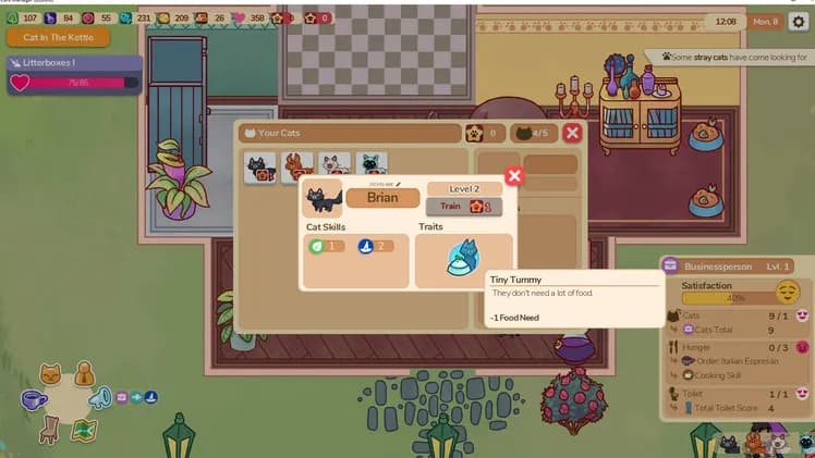 Cat Cafe Manager screenshot screenshot 7
