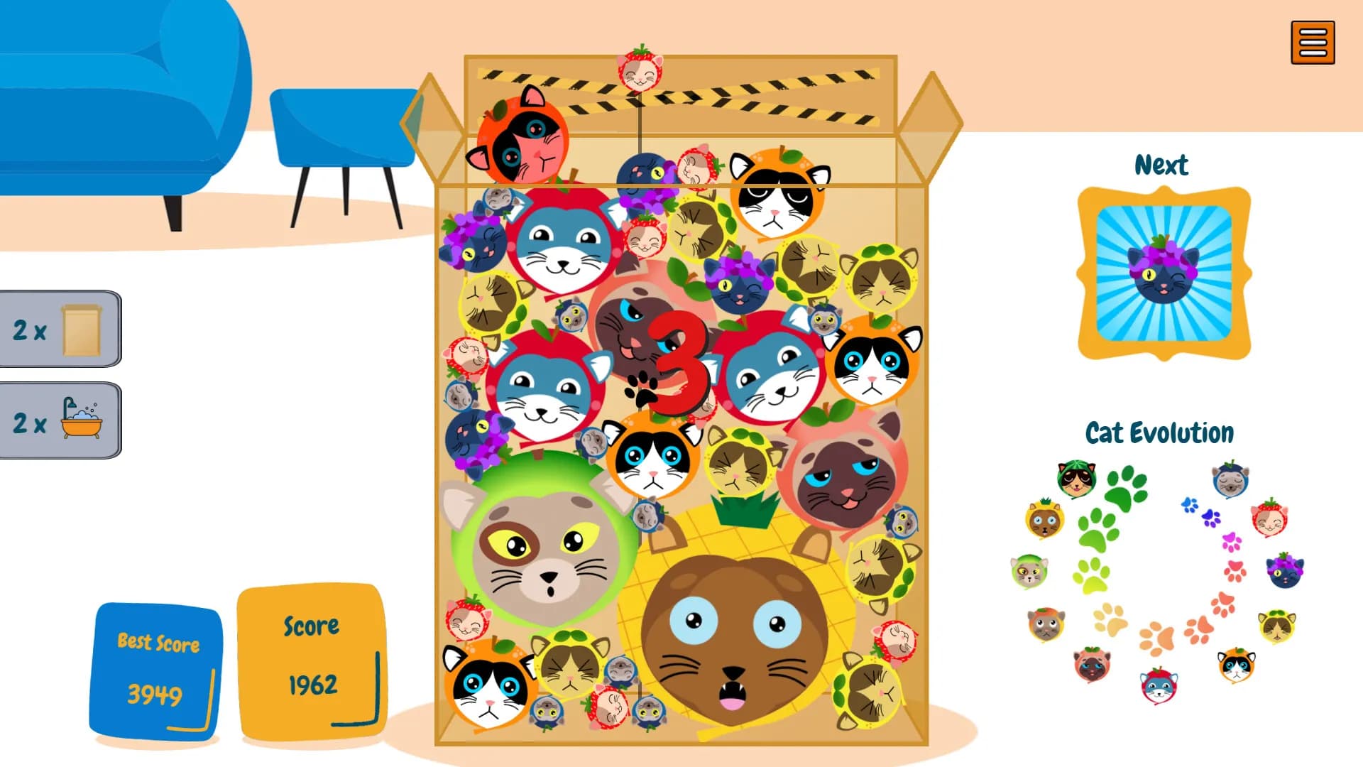 CatMelon - Suika Game screenshot screenshot 4