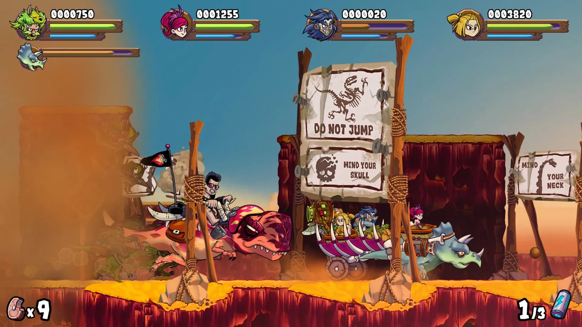 Caveman Warriors screenshot screenshot 0