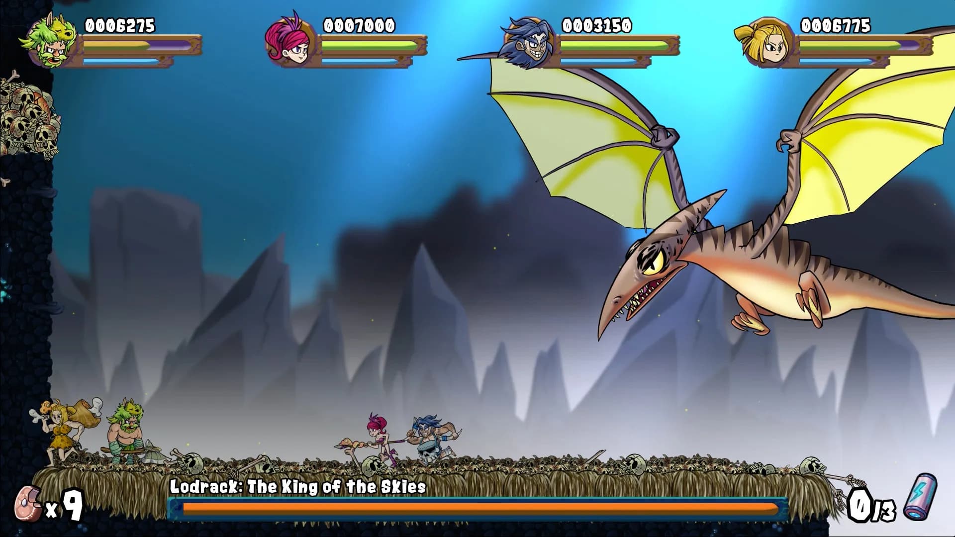 Caveman Warriors screenshot screenshot 1