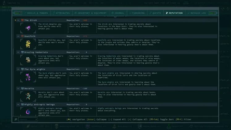 Caves of Qud screenshot screenshot 7