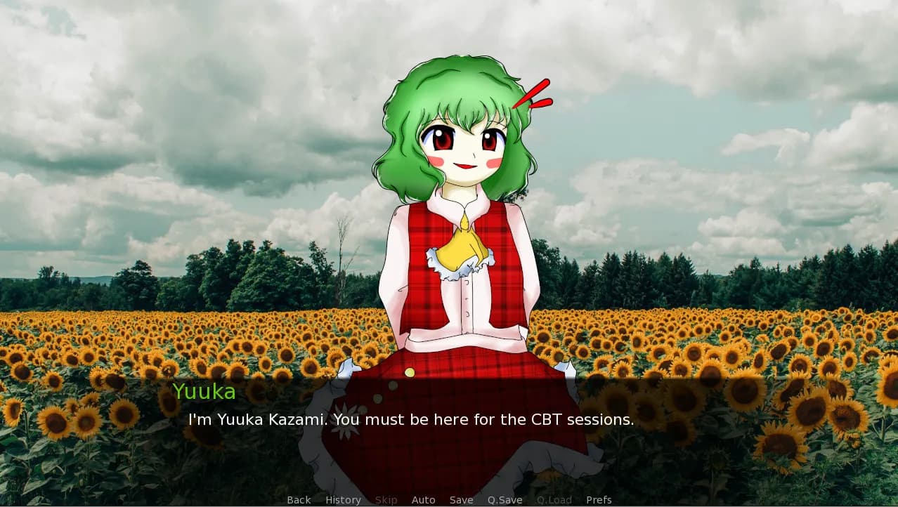 CBT With Yuuka Kazami screenshot screenshot 1