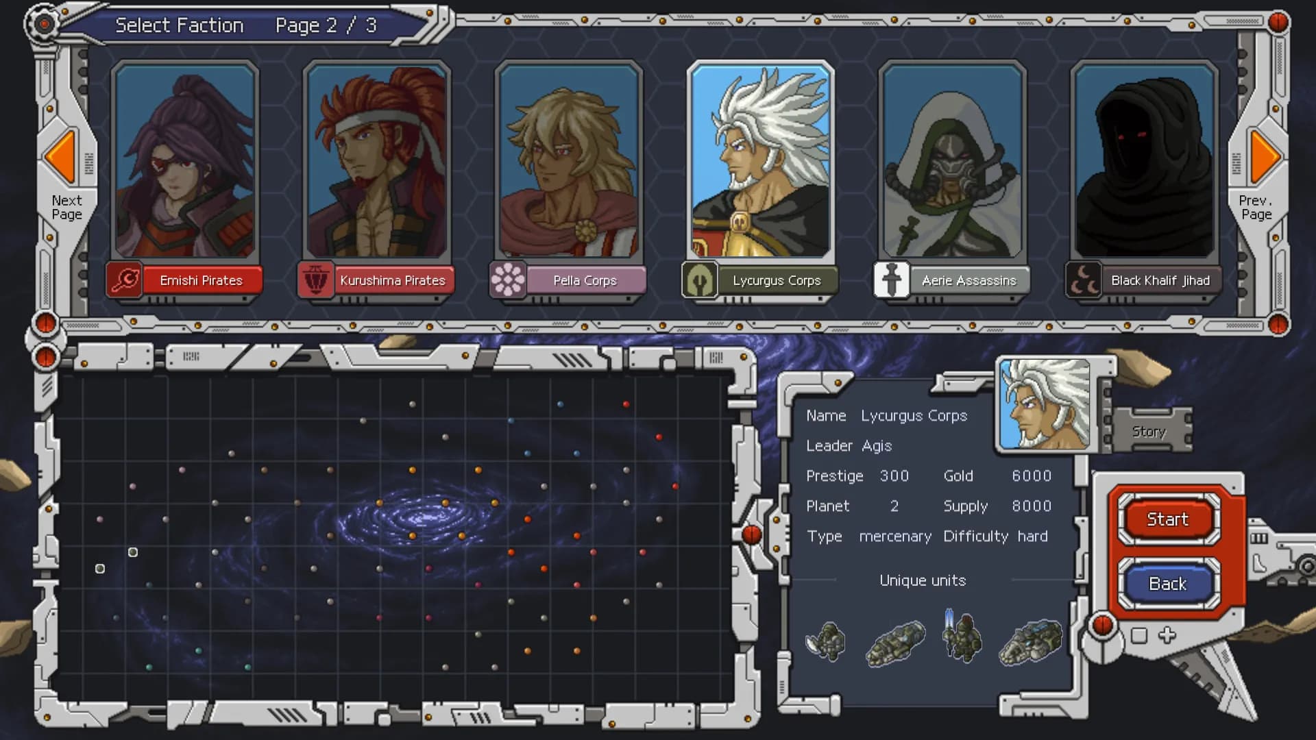 Chaos Galaxy screenshot screenshot 0