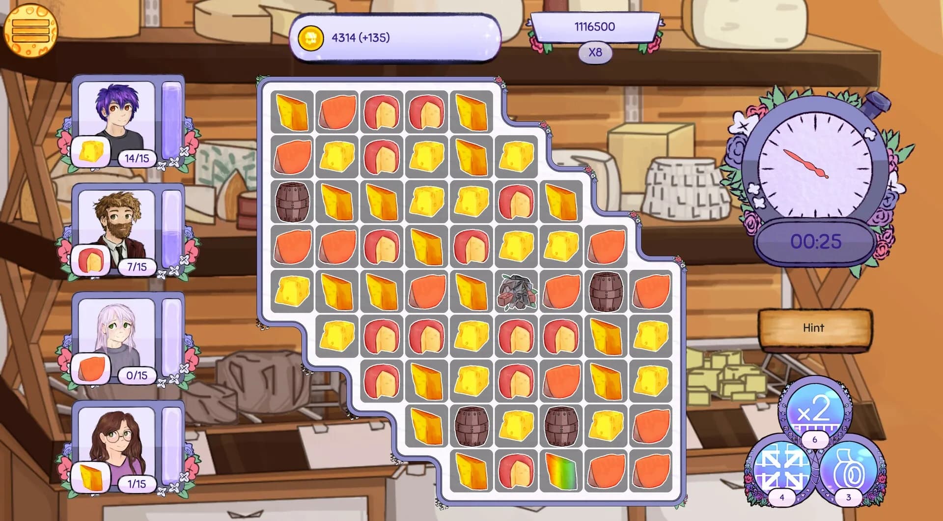 Cheese Party screenshot screenshot 0