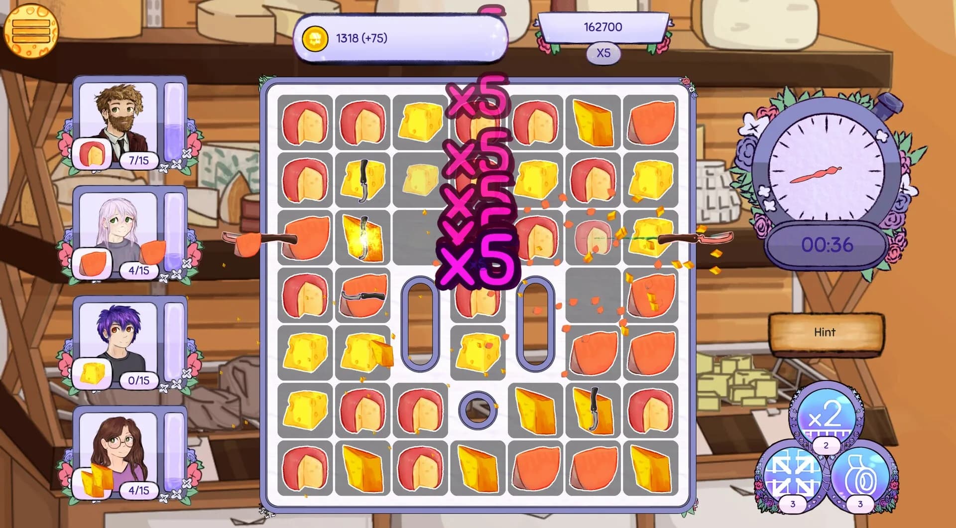 Cheese Party screenshot screenshot 1