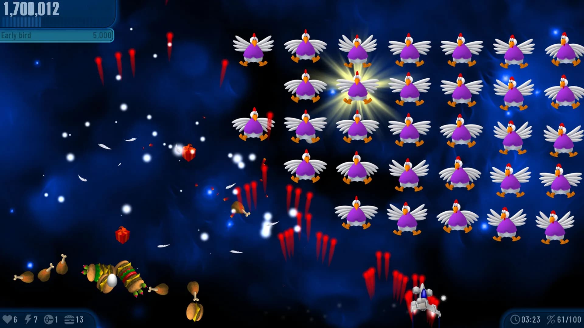 Chicken Invaders 1 screenshot screenshot 0
