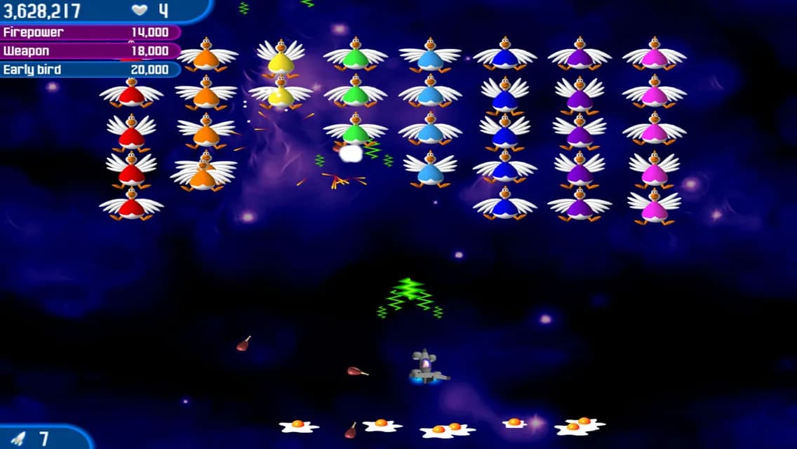Chicken Invaders 2 screenshot screenshot 4