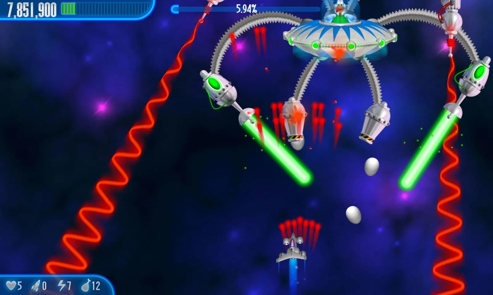 Chicken Invaders 3 screenshot screenshot 2