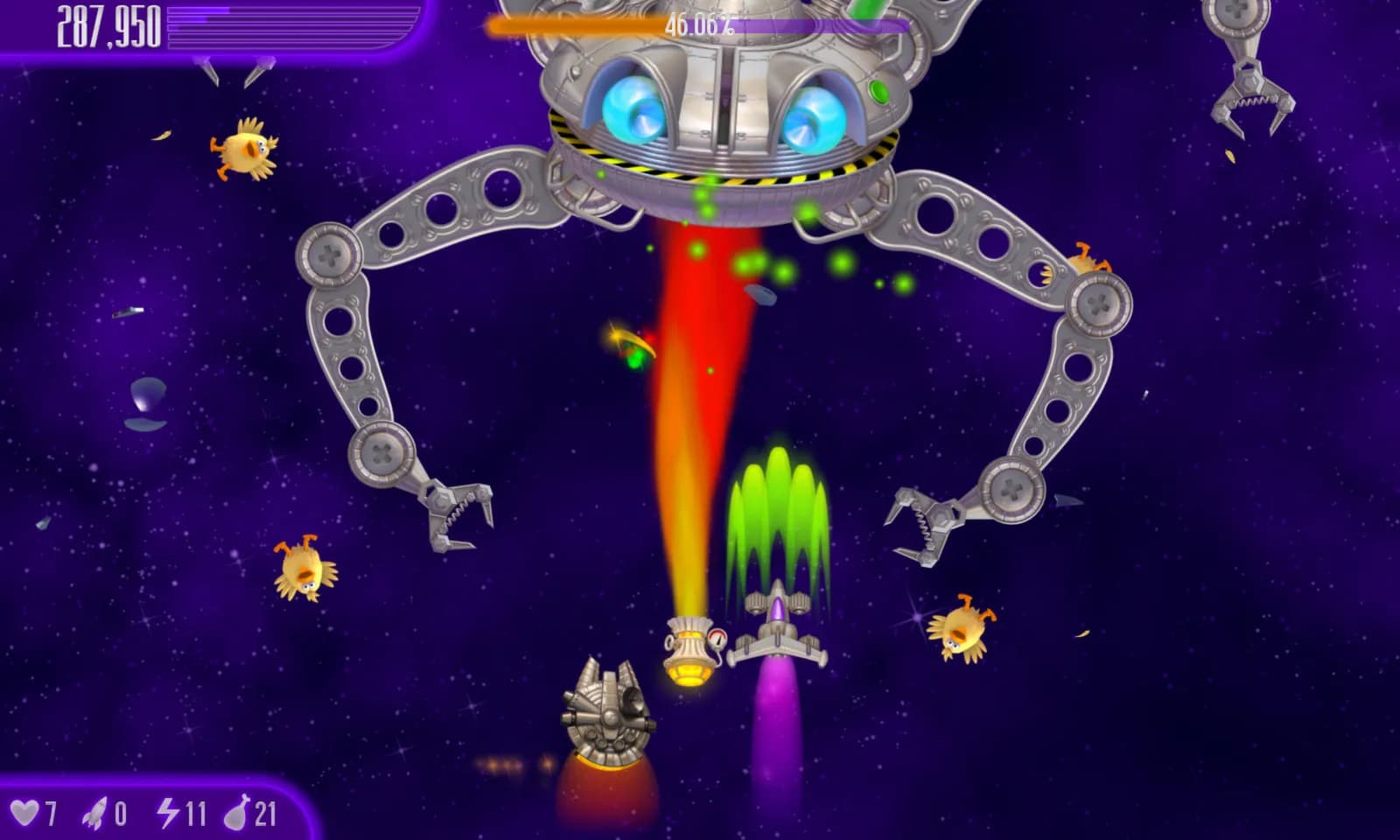 Chicken Invaders 4 screenshot screenshot 2