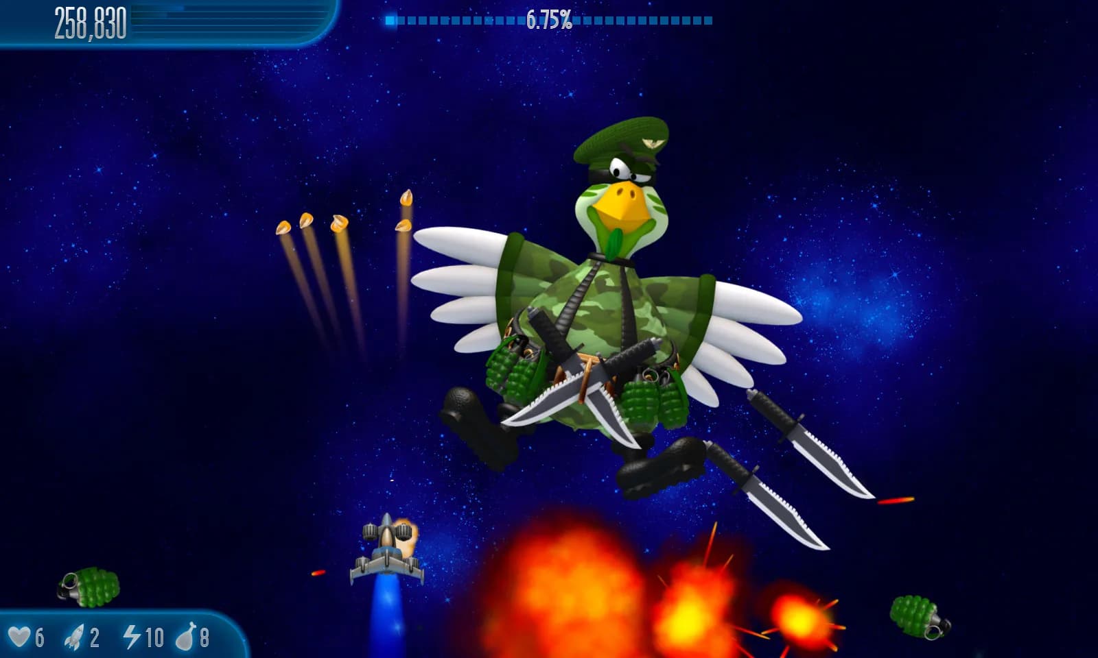 Chicken Invaders 5 screenshot screenshot 0