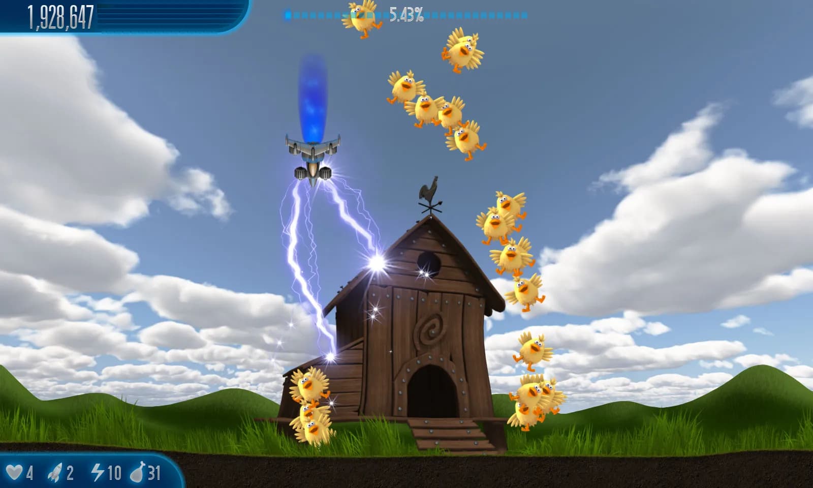 Chicken Invaders 5 screenshot screenshot 1