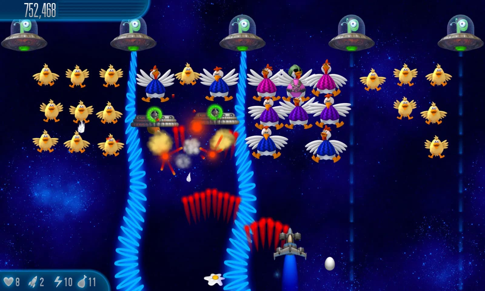 Chicken Invaders 5 screenshot screenshot 3