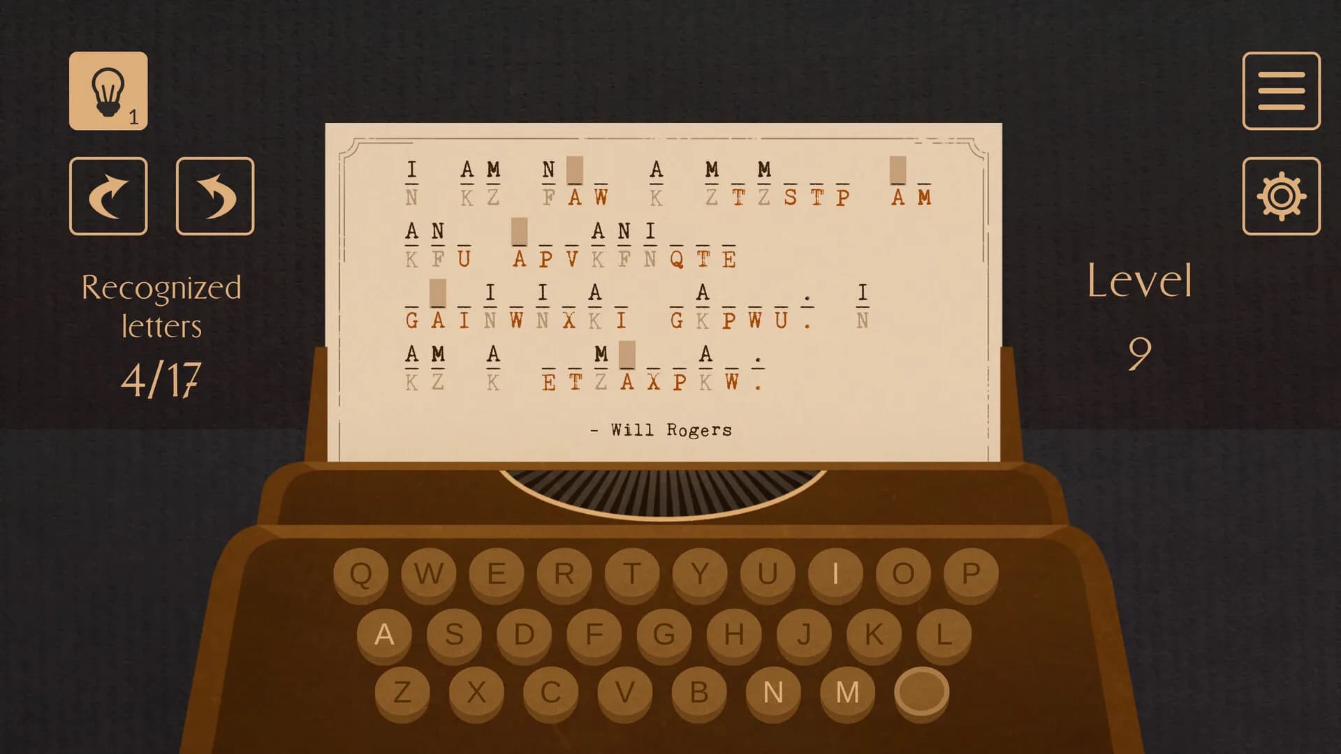 Cipheur screenshot screenshot 1